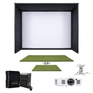 Skytrak Swingbay Golf Simulator Package - SwingSense