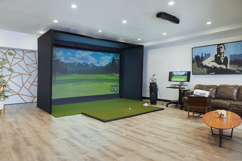 Garage Golf Simulator