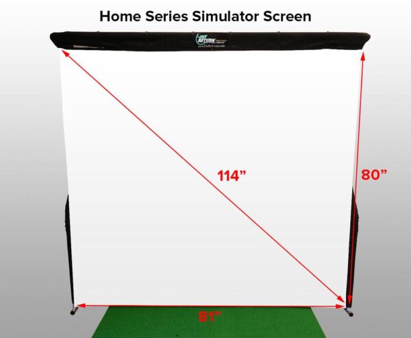 Home Series Golf Simulator Screen 