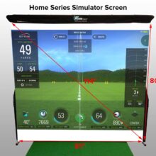 Home Series Golf Simulator Screen 