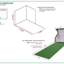 The Net Return Mini Pro Golf Mat And Net Package