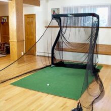 The Net Return Mini Pro Golf Mat And Net Package