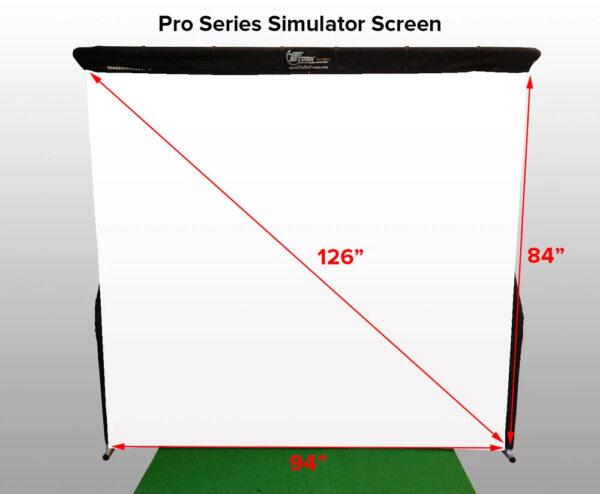 The Net Return Simulator Pro Series Golf Simulator Screen