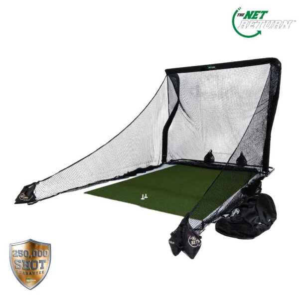 The Net Return Pro Golf Mat And Net Package V2