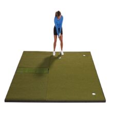 Fiberbuilt 10’ X 10’ Center Hitting Combo Golf Mat