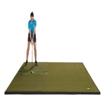 Fiberbuilt 10’ X 10’ Center Hitting Combo Golf Mat