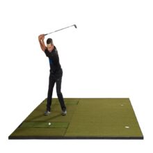 Fiberbuilt 10’ X 10’ Double Hitting Combo Golf Mat