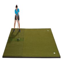 Fiberbuilt 10’X 12’ Center-Hitting Combo Golf Mat