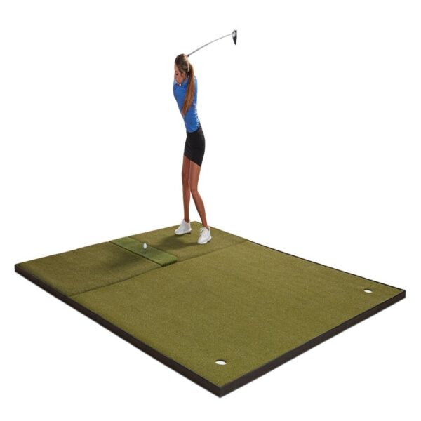 Fiberbuilt 10’X 12’ Center-Hitting Combo Golf Mat