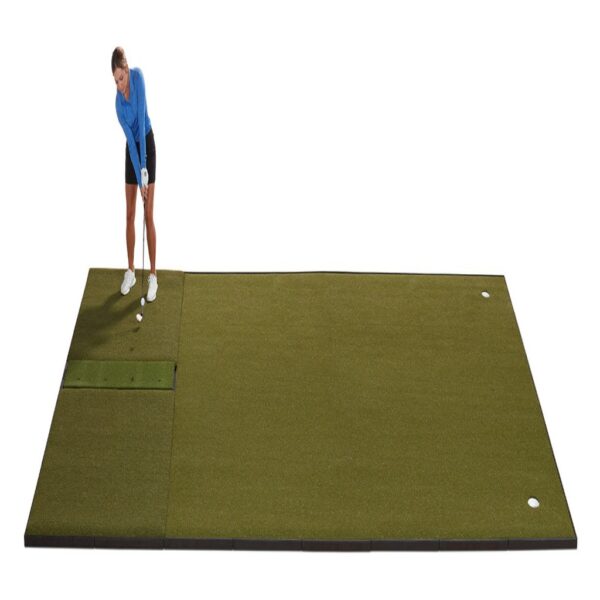 Fiberbuilt 10’X 16’ Center-Hitting Combo Golf Mat