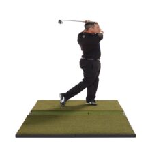 Fiberbuilt 9’ X 4’ Center-Hitting Studio Golf Mat