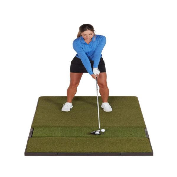 Fiberbuilt 7’ X 4’ Single-Hitting Studio Golf Mat