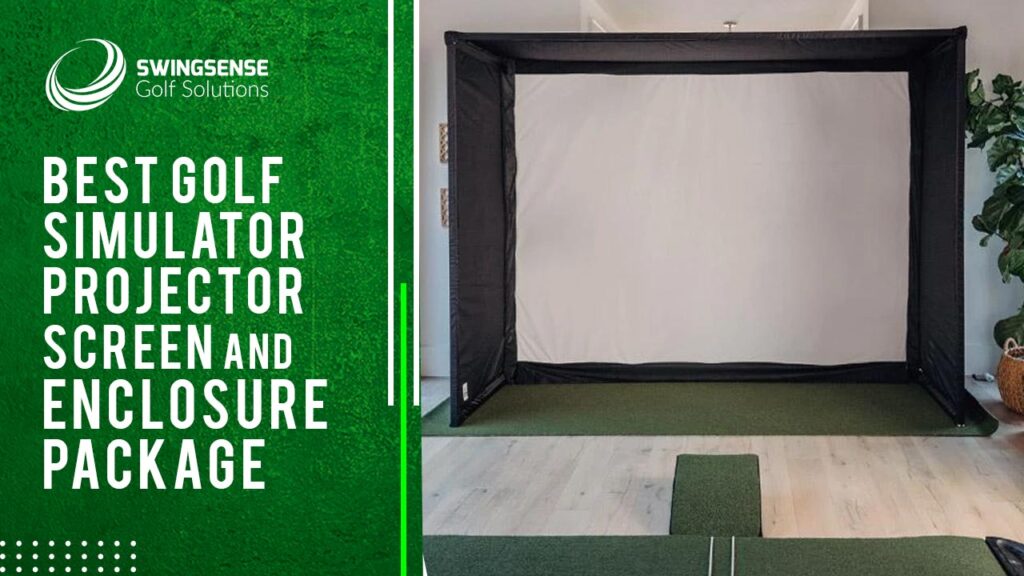 The Best Golf Simulator Projector Screen And Enclosure