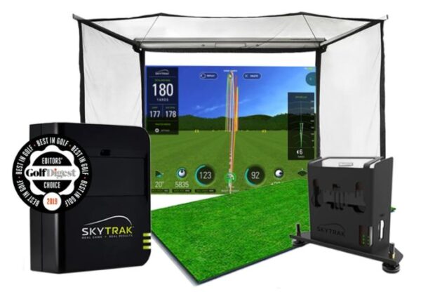 SkyTrak Retractable Screen Package