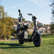 Fat Tire 2-Wheel “Rebel XR” Electric Golf Scooter - Extended Range