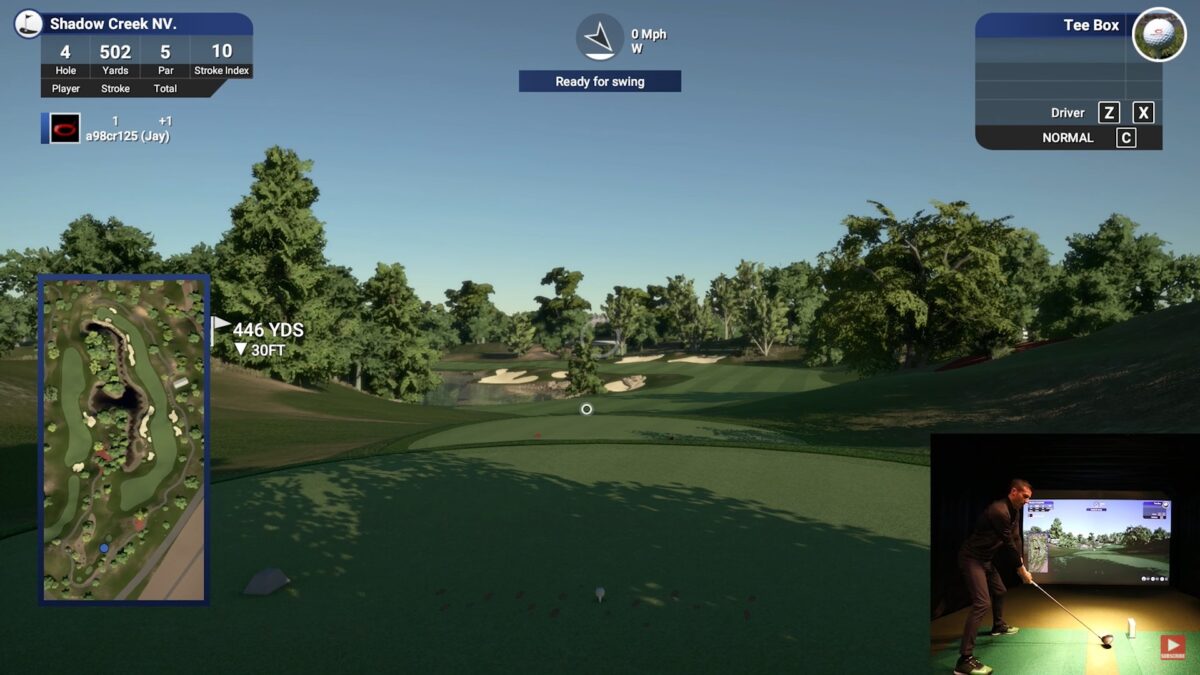 SKYTRAK Golf Simulator Review (TGC 2019) – 9 Holes at Shadow Creek!