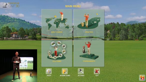 Creative Golf 3D - FIRST LOOK & REVIEW using Foresight Sports GCQUAD