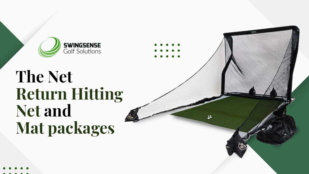 The Net Return Hitting Net And Mat packages: Choose The Best Equipment For Your Home Golf System