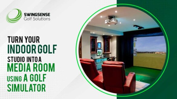 Turn Your Indoor Golf Studio Into A Media Room Using A Golf simulator