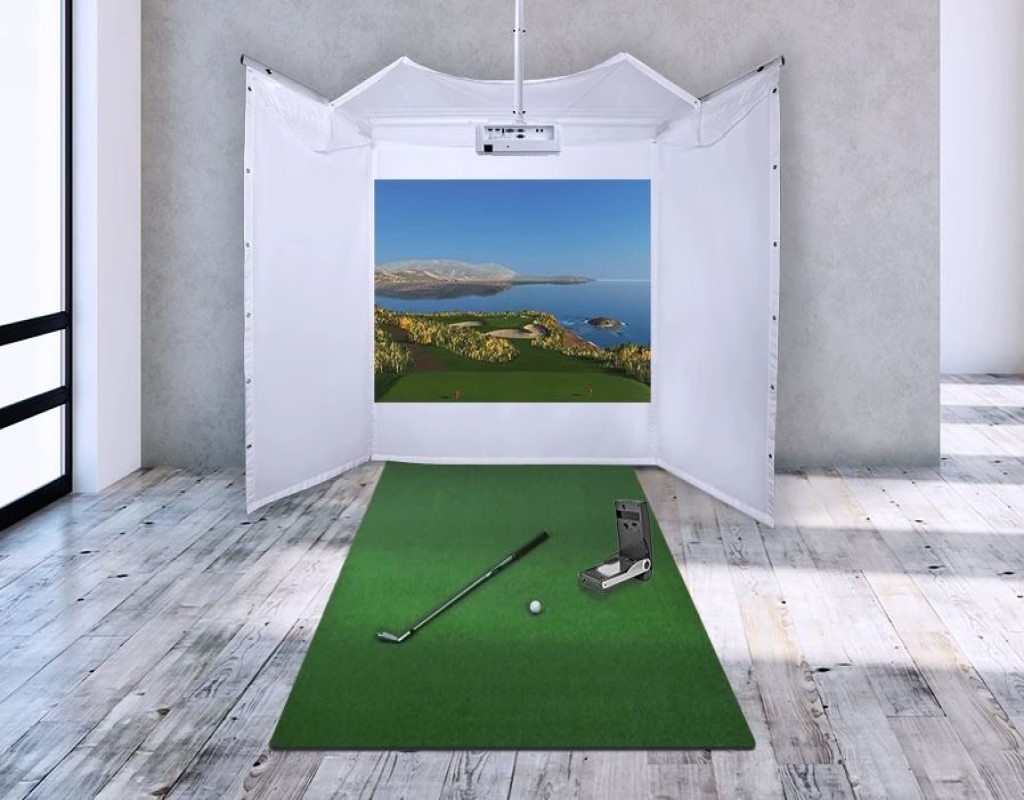 Foresight Sports GC2 Retractable Screen Golf Simulator Package