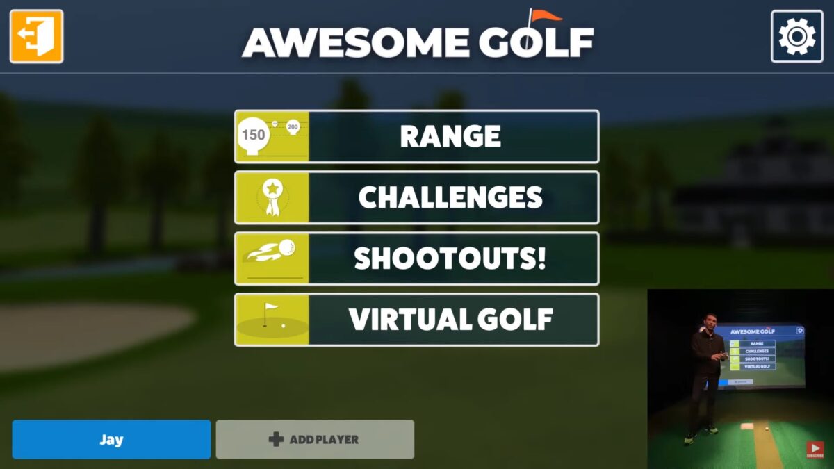 Awesome Golf Simulator Software – Virtual Golf – Flightscope Mevo Plus