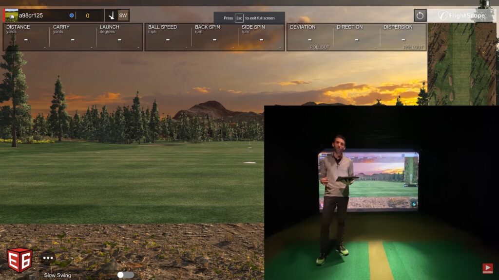 Almost Golf Balls Simulator Review Using Flightscope Mevo+