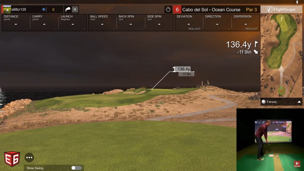 Playing Cabo Del Sol - How To Use E6 Connect Practice Mode