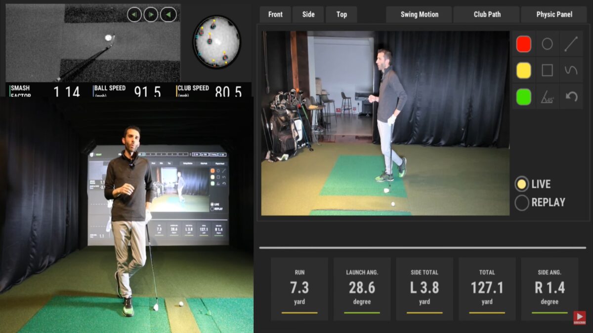 Golf Swing Video Analyzer – UNEEKOR QED Swing Motion Review