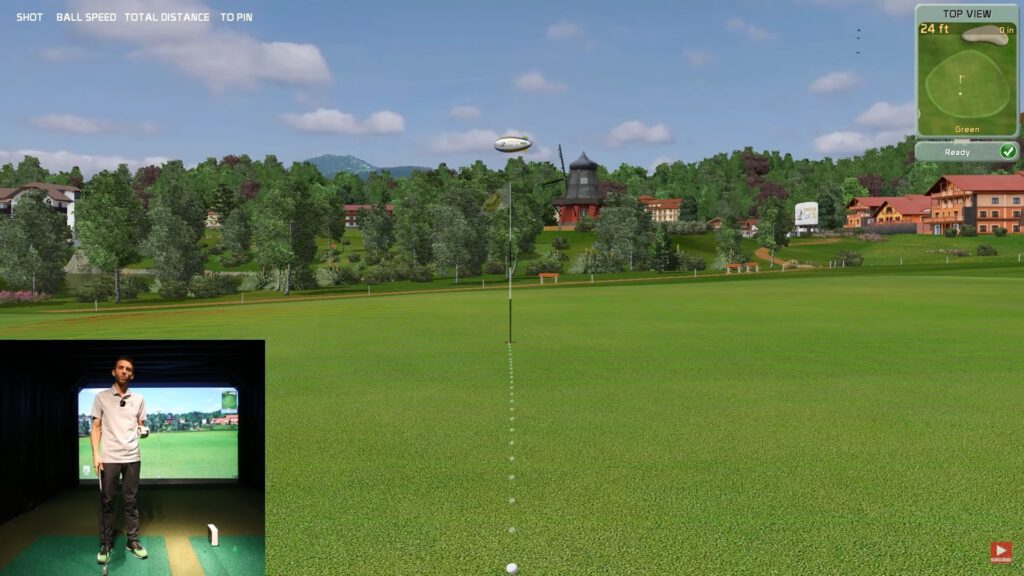 SKYTRAK Golf Launch Monitor Review - Using Creative Golf 3D (Golf Simulator)