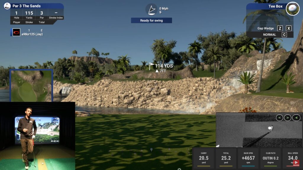 TGC 2019 COURSES - PAR 3 REVIEW - The Sands with UNEEKOR QED