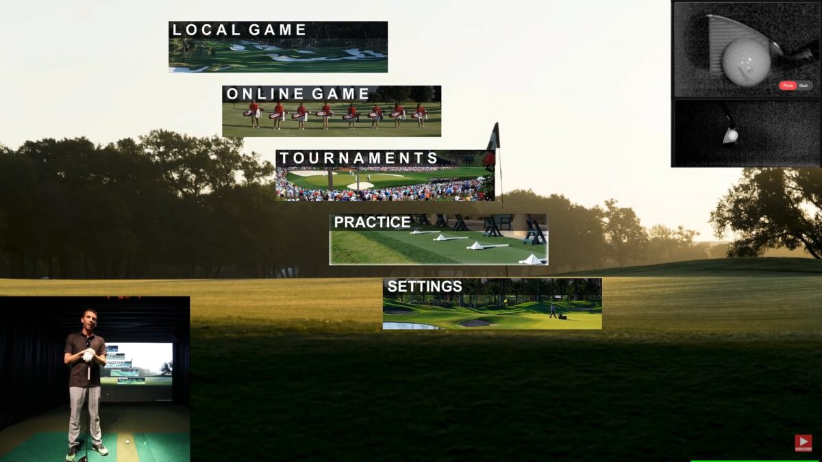 GSPro Golf Simulator Software with UNEEKOR EYE XO