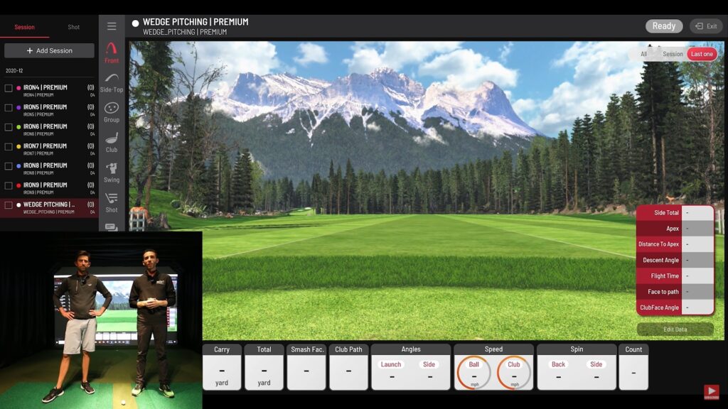 Bag Mapping - Uneekor Eye XO And View Golf Simulator Software Review