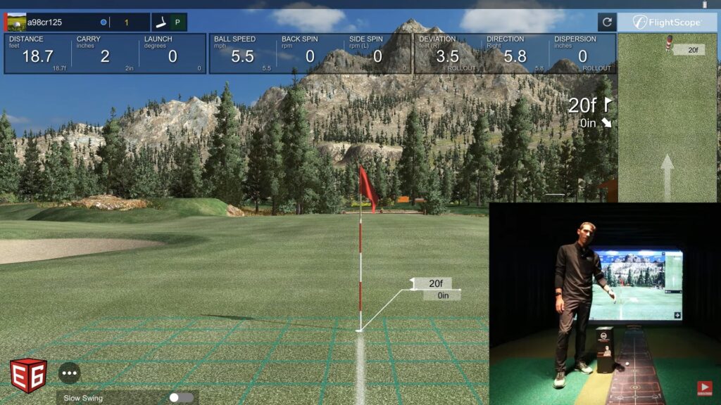 Flightscope Mevo Plus Setup - Wellputt Putting Mat Review