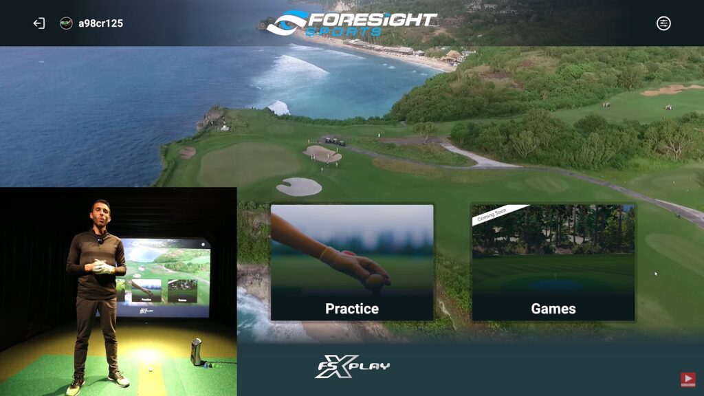 Foresight Sports Golf Simulator Review - Playing FSX Play Software