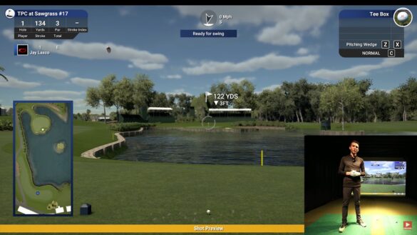 TPC Sawgrass 17th Hole on TGC 2019 - UNEEKOR EYE XO