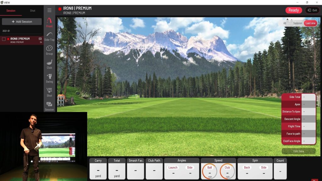 UNEEKOR EYE XO - Power U Cloud - (Golf Simulator Software)