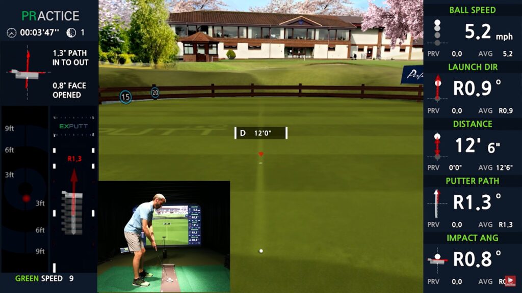 EXPUTT PUTTING SIMULATOR - How to Setup & Quick Review