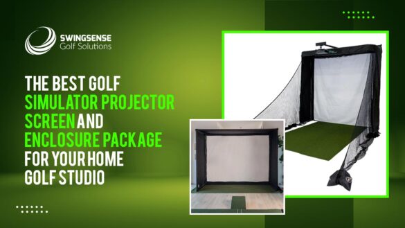 The Best Golf Simulator Projector Screen And Enclosure Package