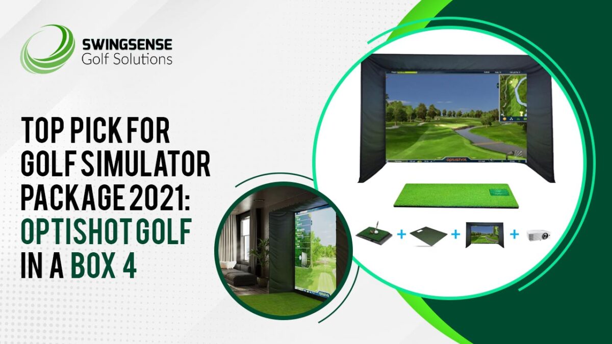 OptiShot Golf In A Box 4 : Top Pick For Golf Simulator Package 2021