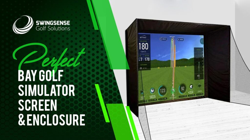 Our Top Pick for Simulator Screen and Enclosure in 2021: PerfectBay Golf Simulator Screen & Enclosure