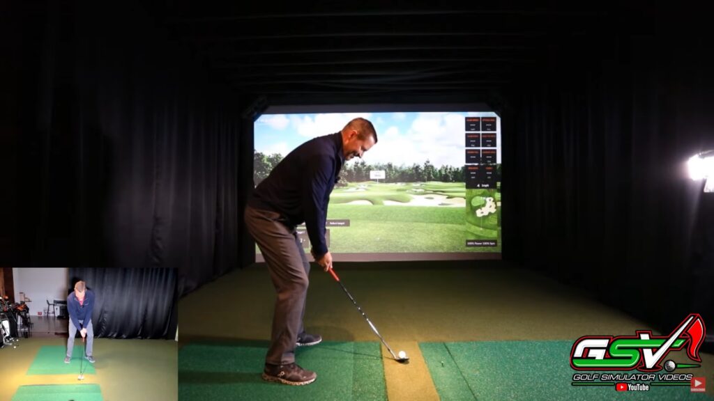 Trackman Golf Simulator - Trackman 4 from 7ft