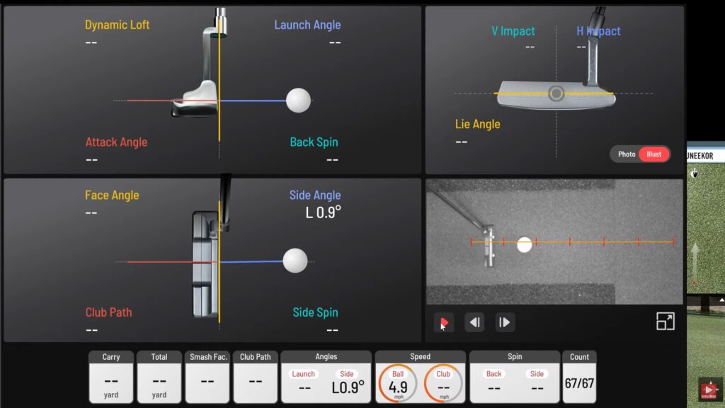 UNEEKOR EYE XO - Putting Review using E6 Connect