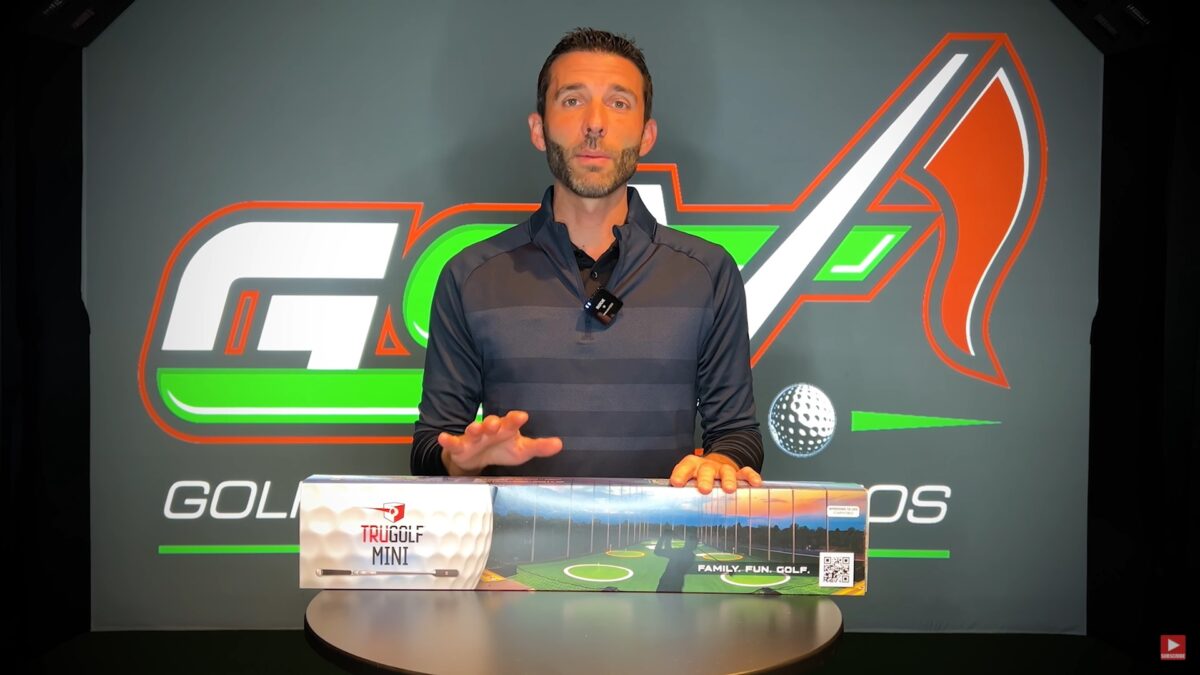 Golf Simulator Review – TruGolf MINI – Unboxing & FIRST LOOK & DEMO!