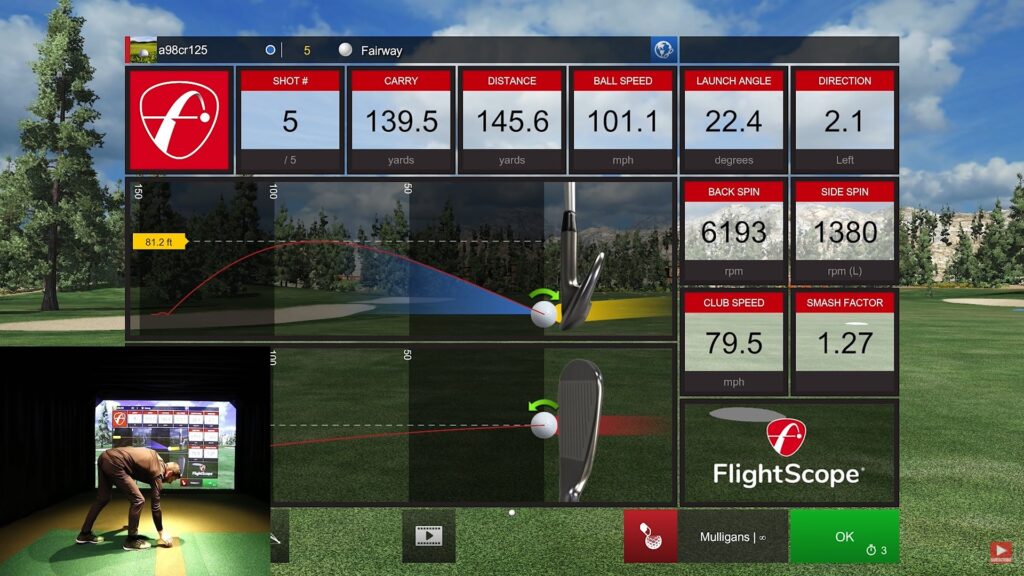 Flightscope MEVO+ FULL DATA vs HD Golf