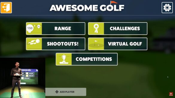 Awesome Golf Simulator Review with Flightscope Mevo+ Pro Package