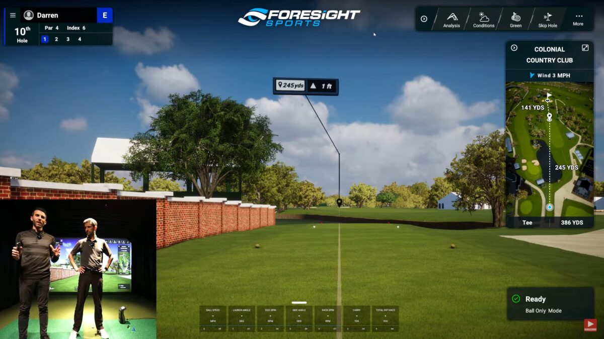 Foresight Sports FSX PLAY w/ GC3 Launch Monitor