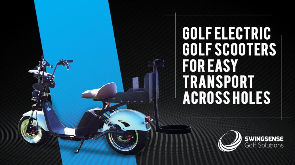 Electric Golf Scooters For Easy Transport Across Holes