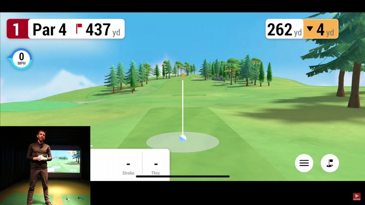 GARMIN R10 – Home Tee Hero Golf Simulator Software Review (Augusta)