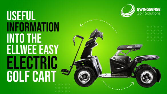 The ellwee easy electric golf cart