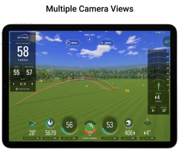 SKYTRAK Launch Monitor & Simulator Software - SwingSense